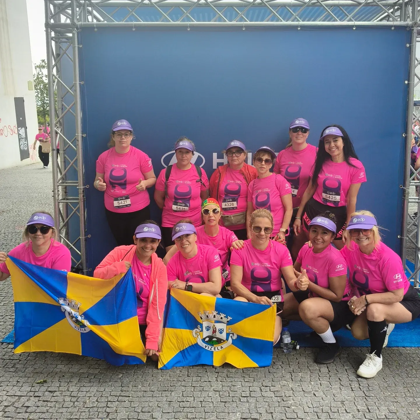 Equipa Vizela na Corrida da Mulher EDP